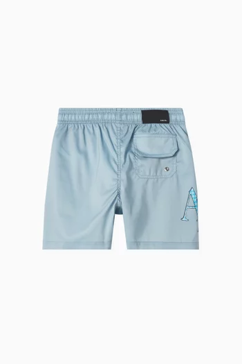 Logo-print Swim Shorts