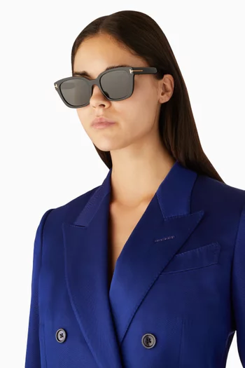 Haylay Sunglasses in Acetate