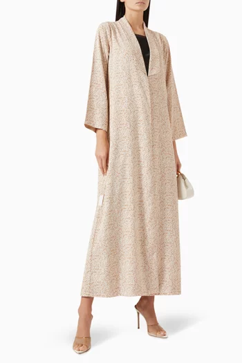 Zainah-cut Abaya in Chiffon