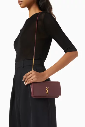 Cassandre Phone Holder in Leather