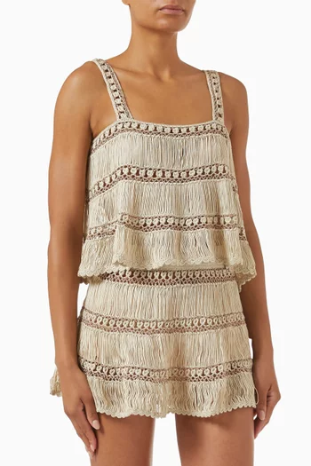 Bonbon Hand-crochet Top