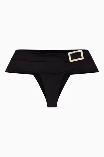 x Bella Hadid Maverick Micro Swim Skirt Bikini Briefs