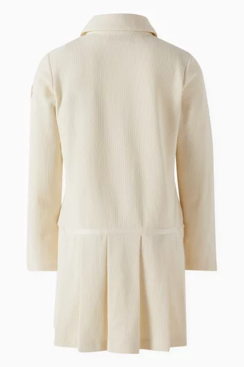 Logo Patch Polo Dress