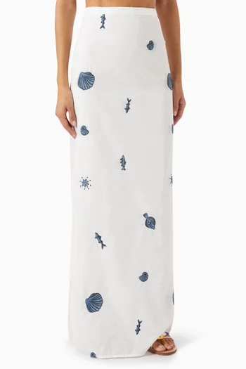 Dyani Printed Pareo in Cotton