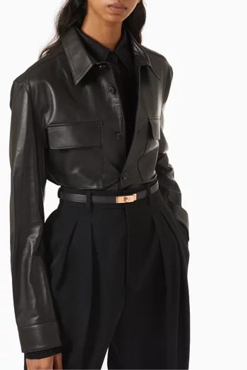 Unused Kelly Belt in Epsom Leather & Gold Hardware