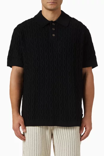 تي شيرت بولو غاريت نسيج