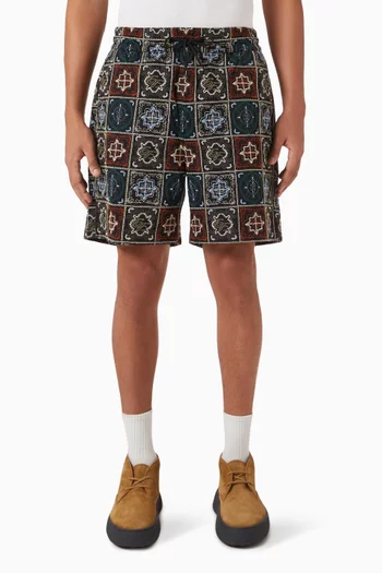 Harry AOE Tile Shorts in Cotton
