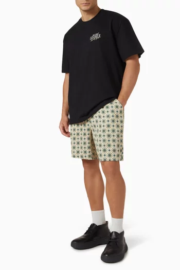 Otto AOP Tapestry Shorts in Cotton