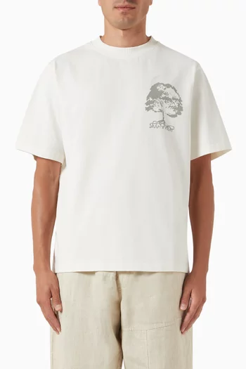 Roots T-shirt in Cotton