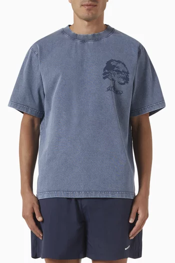 Roots T-shirt in Cotton
