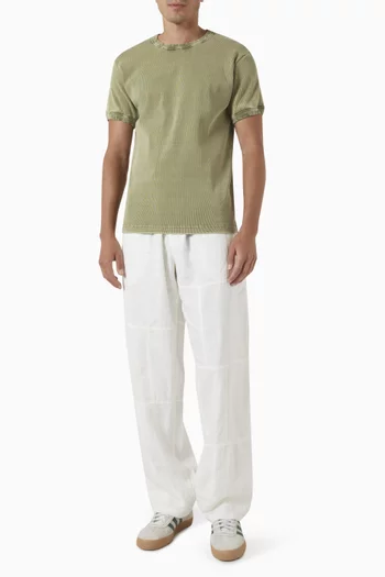 Heavy Rib T-shirt in Cotton