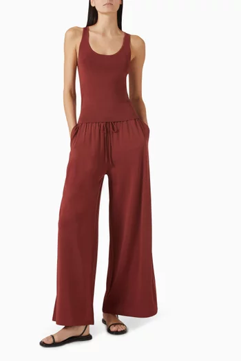 Tank Top in Viscose-blend