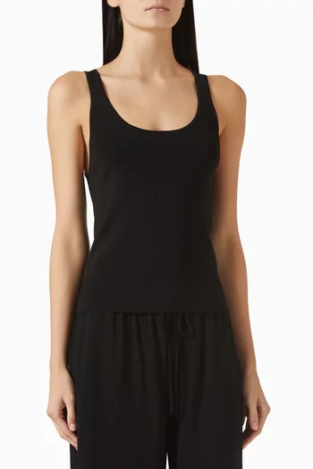 Tank Top in Viscose-blend