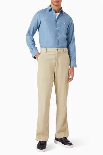 Alex Shirt in Washed Lyocell