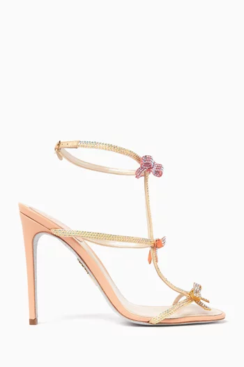 صندل كاترينا مزين بعقدة بكعب 105 مم ستان