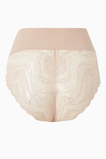 Sensual Lace High-waisted Briefs