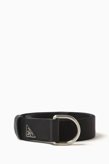 Triangle Logo Belt in Re-Nylon