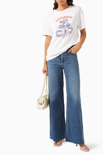 London Graphic T-shirt in Cotton