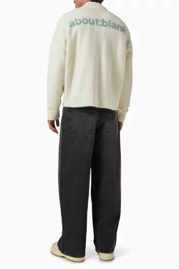 Crewneck Sweater in Mohair Knit