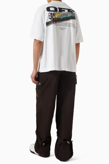 Train Off Skate T-shirt in Cotton