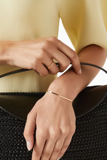 Diamond Chain Bracelet in 18kt Yellow Gold