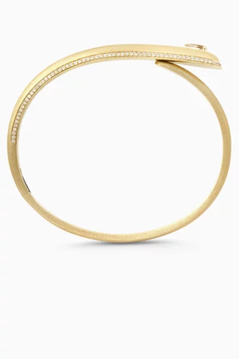 Prestige Diamond Bangle in 18kt Gold