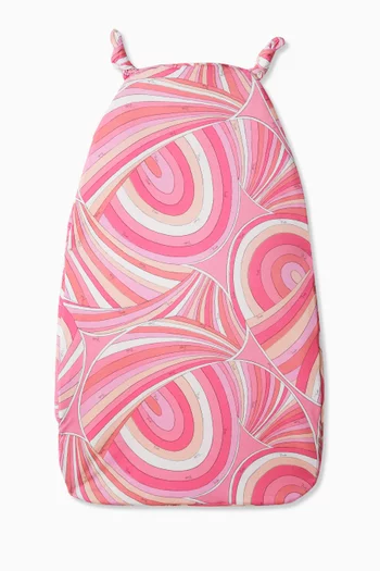 Abstract Print Sleeping Bag in Cotton