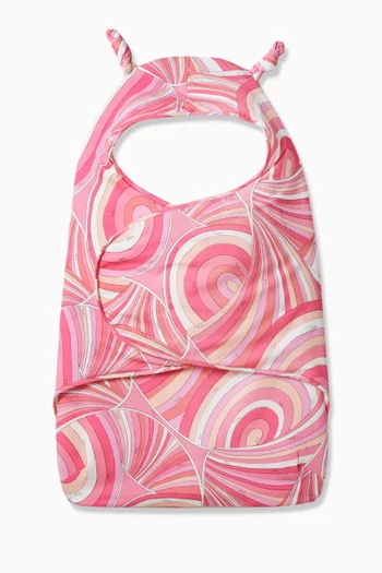 Abstract Print Sleeping Bag in Cotton