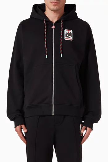 Sunset Valley Zip Hoodie in Organic Cotton