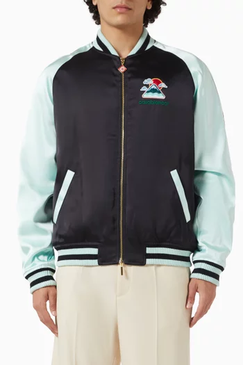 جاكيت بومبر مطرز ستان