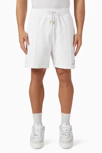 Monogram Shorts in Towel Terry