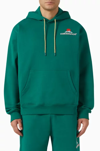 Montagne Logo Hoodie in Organic Cotton