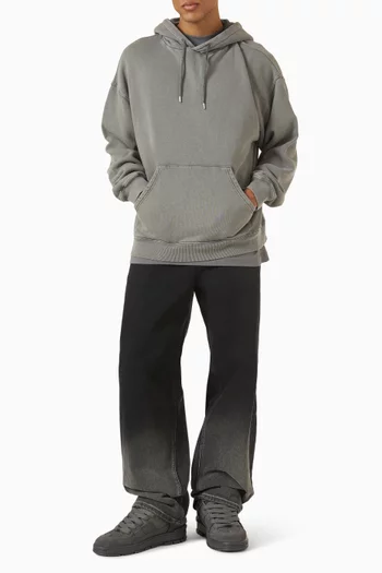 Distort Washed Hoodie in Cotton