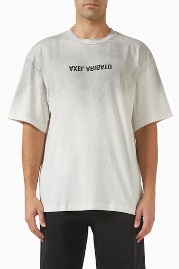 Distort Light T-shirt in Organic Cotton-blend