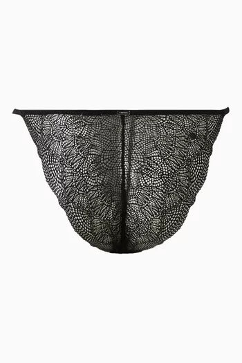 Geo Lace Bikini Briefs