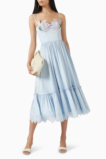 Bruma Corset Midi Dress