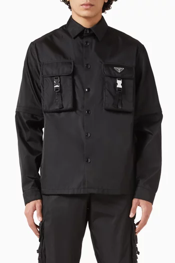 قميص بجيب إيكونيل نايلون معاد تدويره