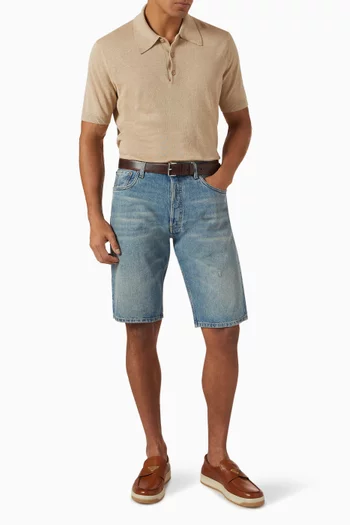 Bermuda Shorts in Denim