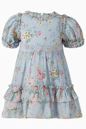 Pompadour Garden Dress & Bloomers Set