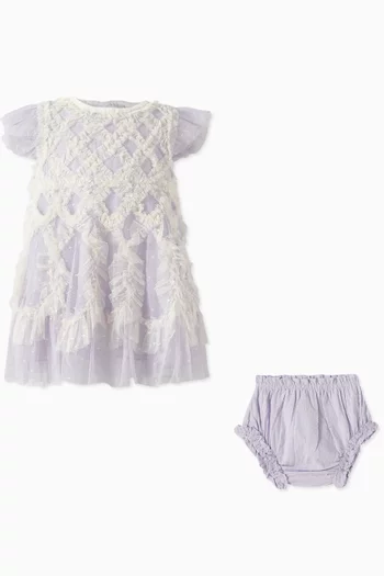 Exclusive Rosella Dress & Bloomers Set