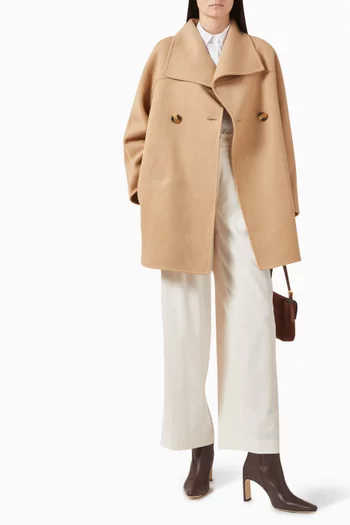 Cozy Lab Coat in Wool-blend