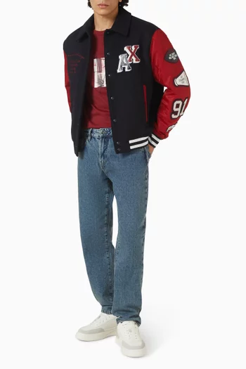 بنطال جينز بقصة ضيقة دينم