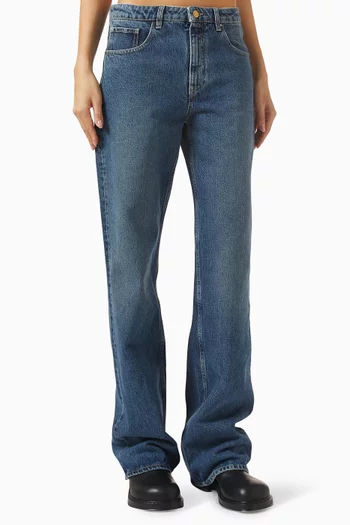 Straight-fit Jeans in Denim