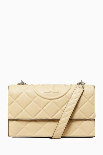 Fleming Convertible Shoulder Bag in Leather