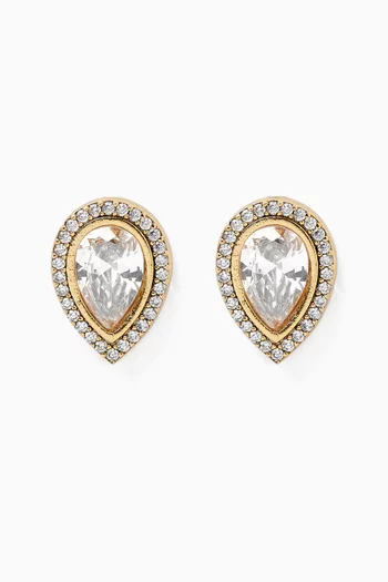 Drops Of Joy Earrings in Gold-plated Brass