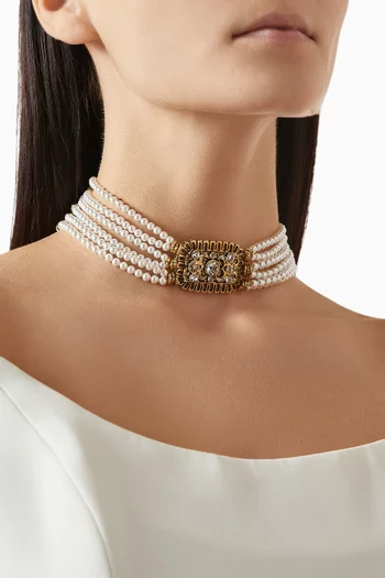 Grace Pearl Choker Necklace