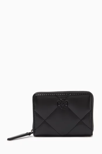 محفظة كيرا صغيرة بتصميم مبطن جلد