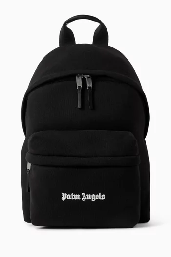 حقيبة ظهر بشعار الماركة قنب