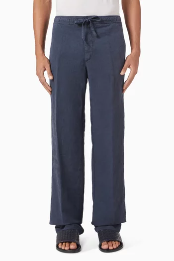 Drawstring Pants in Linen
