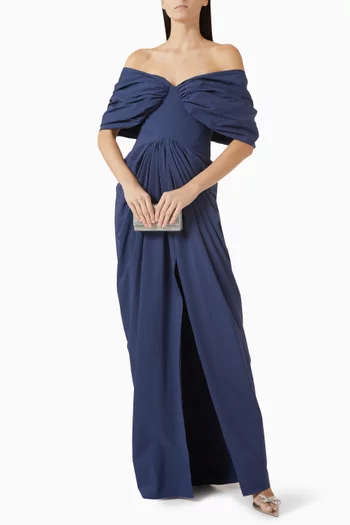 Naila Gown in Stretch Taffeta